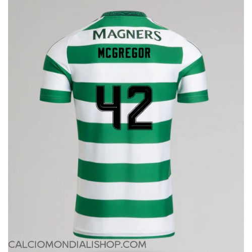 Maglie da calcio Celtic Callum McGregor #42 Prima Maglia 2024-25 Manica Corta